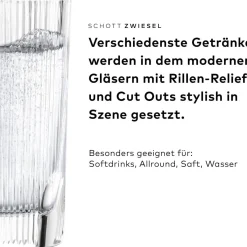 Outlet Allroundglas | Fave - | 300 ml Klare Wassergläser|Longdrinkgläser