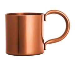 Aluminiumbecher kupferfarben | 370 ml Metall- Und Kupferbecher