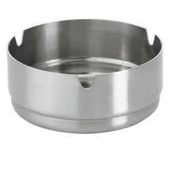 Aschenbecher Edelstahl | stapelbar - Ø 8 cm Aschenbecher