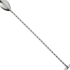 New Barlöffel - flaches Ende | 27 cm - Silber Barlöffel