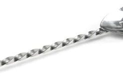 New Barlöffel - flaches Ende | 27 cm - Silber Barlöffel