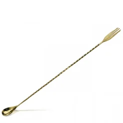 Best Barlöffel Dreizack | 40 cm - Bronze Barlöffel