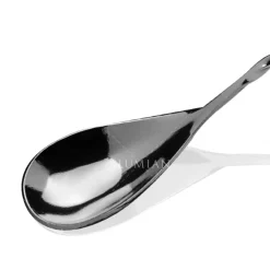 Barlöffel Dreizack | 40 cm - Silber Barlöffel