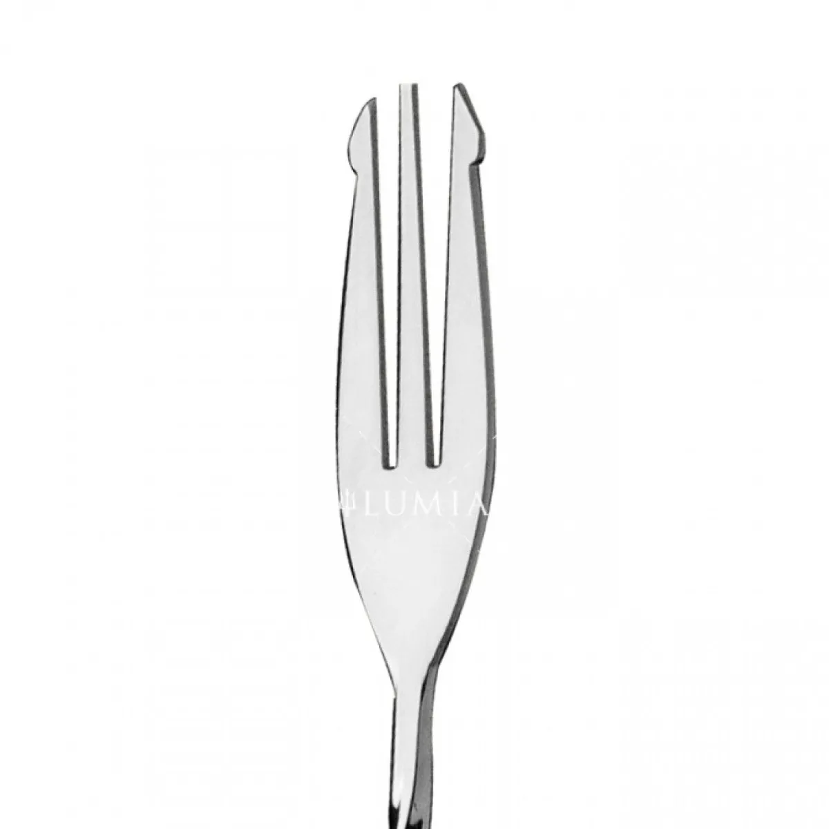 Barlöffel Dreizack | 40 cm - Silber Barlöffel