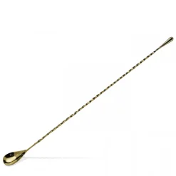 Outlet Barlöffel Teardrop | 40 cm - Bronze Barlöffel