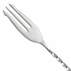 Sale Barlöffel Trident | 30 cm - Silber Barlöffel