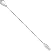 Outlet Barlöffel Trident | 40 cm - Silber Barlöffel