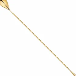 Discount Barlöffel Tropfenform | 30 cm - Gold Barlöffel