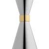 Outlet Barmaß Mr. Slim | 30/60 ml - Silber mit Goldring Barmaß - Jigger