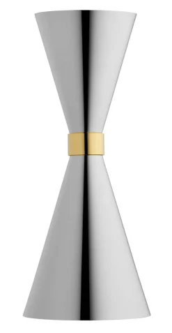 Outlet Barmaß Mr. Slim | 30/60 ml - Silber mit Goldring Barmaß - Jigger