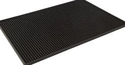 Sale Barmatte Gummi | Schwarz - 45x30 cm Gläsermatten|Barmatten