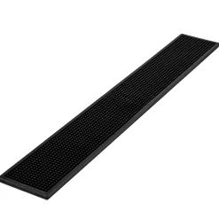 Outlet Barmatte Gummi stabil | Schwarz - 70x10 cm Gläsermatten|Barmatten