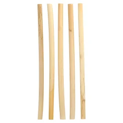 Clearance Bio-Strohhalm aus Schilf | Ø 10 mm x 25 cm - Papstar Pure (50 Stk) Schilf Strohhalme|Trinkhalme