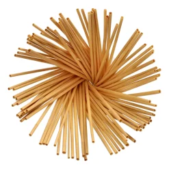 New Bio-Strohhalm aus Stroh | Ø 4 mm x 20 cm - Papstar Pure (100 Stk) Stroh Trinkhalme|Trinkhalme