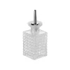 Clearance Bitterflasche - Karomuster | viereckig - 130 ml Bitterflaschen