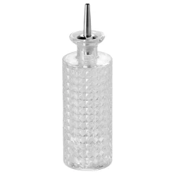 Discount Bitterflasche - Karomuster | rund - 300 ml Bitterflaschen