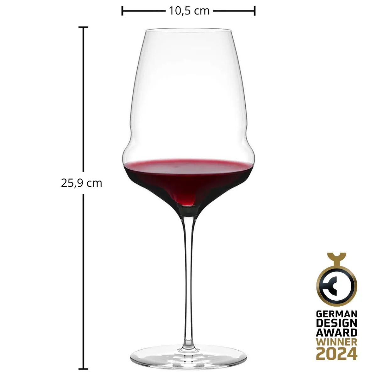 Best Bordeauxglas | Cocoon - | 750 ml (6 Stk) Rotweingläser