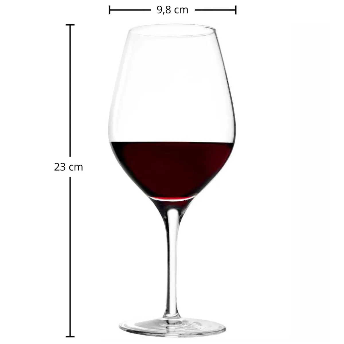 Sale Bordeauxglas | Exquisit - | 645 ml (6 Stk) Rotweingläser