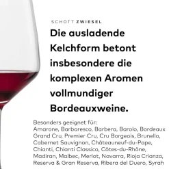 Hot Bordeauxglas | Taste - | 660 ml (6 Stk) Rotweingläser