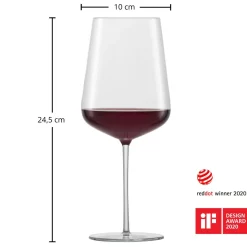 Online Bordeauxglas | Verbelle - | 740 ml (6 Stk) Kristallgläser|Rotweingläser