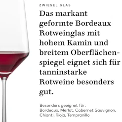 Discount Bordeauxpokal | Pure - | 680 ml (6 Stk) Kristallgläser|Rotweingläser