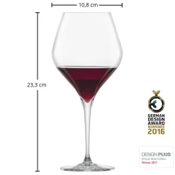 Clearance Burgunder Weinglas | Finesse - | 660 ml (6 Stk) Kristallgläser|Rotweingläser