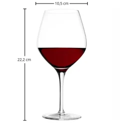Sale Burgunderglas | Exquisit - | 650 ml (6 Stk) Rotweingläser
