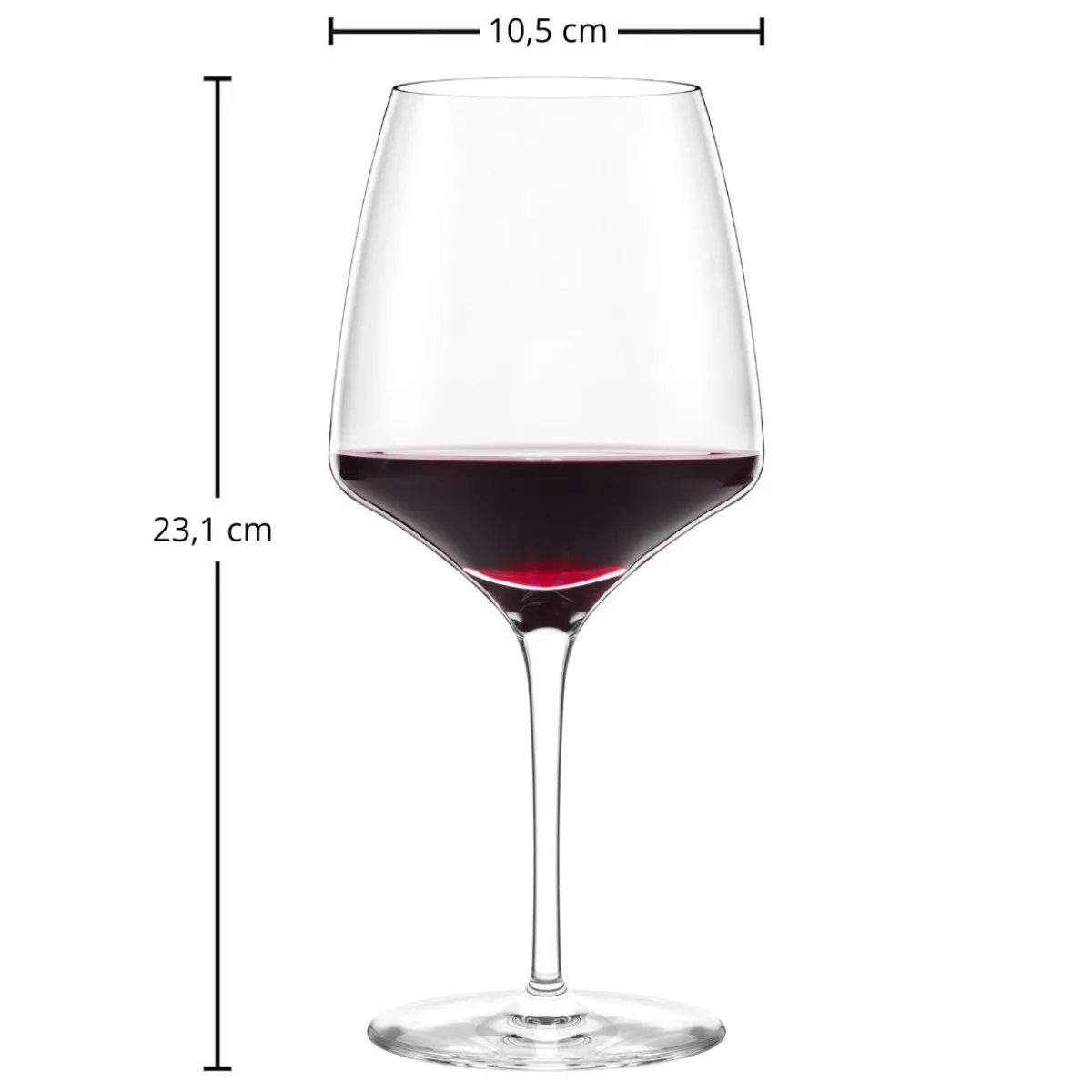 Best Burgunderkelch | Experience - | 695 ml (6 Stk) Rotweingläser