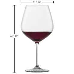 Hot Burgunderpokal | Vina - | 730 ml (6 Stk) Rotweingläser