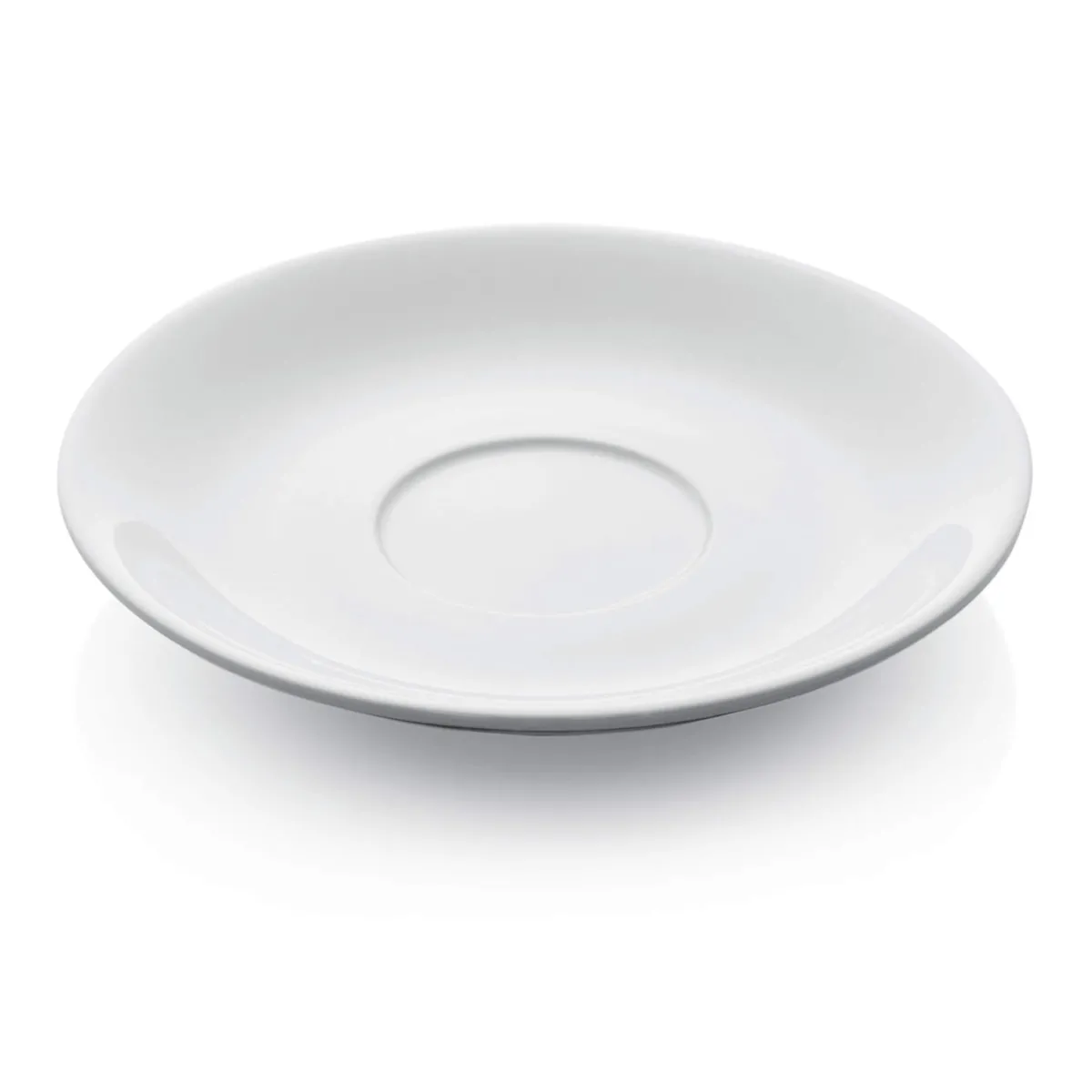 Best Caffé Latte Untertasse - Italia White | Weiß - Ø 17 cm (6 Stk) Heißgetränke