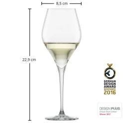 Discount Chardonay Weißweinglas | Finesse - | 390 ml (6 Stk) Kristallgläser|Weißweingläser