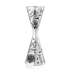 Clearance Cocktail Jigger - Afrodite Tattoo | 60/90 ml Barmaß - Jigger