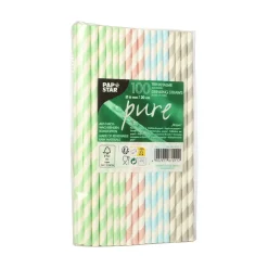 Outlet Cocktail Papierstrohhalm 
