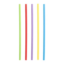 Hot Cocktail Papierstrohhalm | Bunt - Ø 6 mm x 20 cm - Papstar Pure (100 Stk) Papier Strohhalme|Trinkhalme