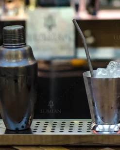 Sale Cocktail Shaker Kenta | 3 teilig - 0,5 l - Schwarz Cocktailshaker