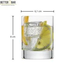 Outlet Cocktail Tumbler | Paris - | 150 ml Kristallgläser|Tumbler / Old Fashioned Gläser