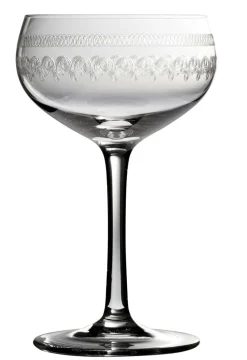 Best Cocktailglas Retro Coupe | 1910er Verzierung - 220 ml Cocktail-Schalen