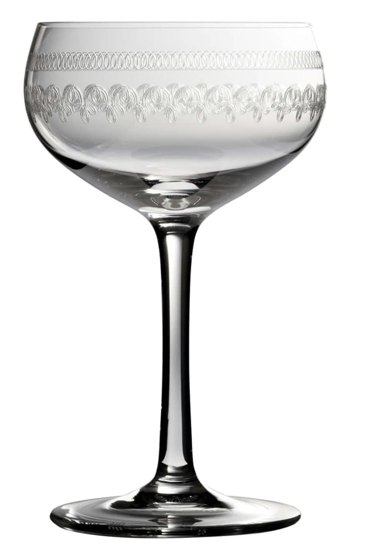 Best Cocktailglas Retro Coupe | 1910er Verzierung - 220 ml Cocktail-Schalen