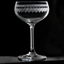Best Cocktailglas Retro Coupe | 1910er Verzierung - 220 ml Cocktail-Schalen