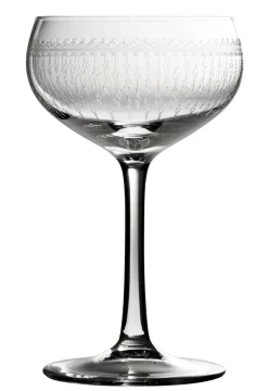 Best Cocktailglas Retro Coupe | 1920er Verzierung - 220 ml Cocktail-Schalen