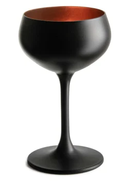 Sale Cocktailglas Retro Coupe | Schwarz matt - 220 ml Cocktail-Schalen