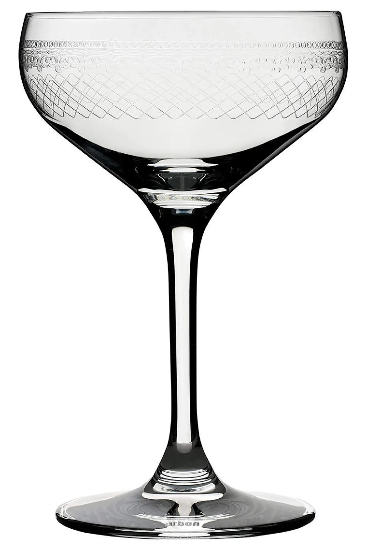 Outlet Cocktailglas Retro Coupette | 1910er Verzierung - 150 ml Cocktail-Schalen