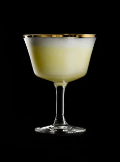 Sale Cocktailglas Retro Fizz | Goldrand - 200 ml Cocktail-Schalen