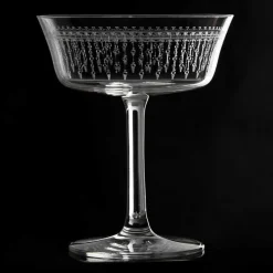 Hot Cocktailglas Retro Fizzio | 1920er Verzierung - 260 ml Cocktail-Schalen
