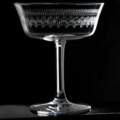 Clearance Cocktailglas Retro Fizzio | 1910er Verzierung - 260 ml Cocktail-Schalen