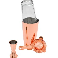 Discount Cocktailset Boston 1 - Kupfer Cocktailset