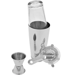 Outlet Cocktailset Boston 1 - Silber Cocktailset