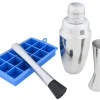 Best Cocktailset Dreiteiliger Shaker - Premium 1 Cocktailset