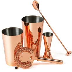 Sale Cocktailset 5-teilig - Geschenkbox | Kupfer Cocktailset