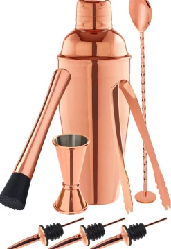 Sale Cocktailset 8-teilig - Geschenkbox | Kupfer Cocktailset